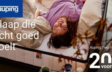 Trakteer jezelf op een Auping, met 20% voordeel