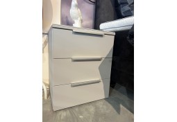 Nolte 2x nachtkastje zijde grijs