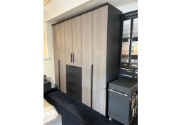 Nolte linnenkast Horizont Zilver grijs 