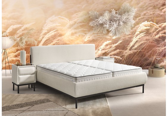 Cinderella ledikant gestoffeerd