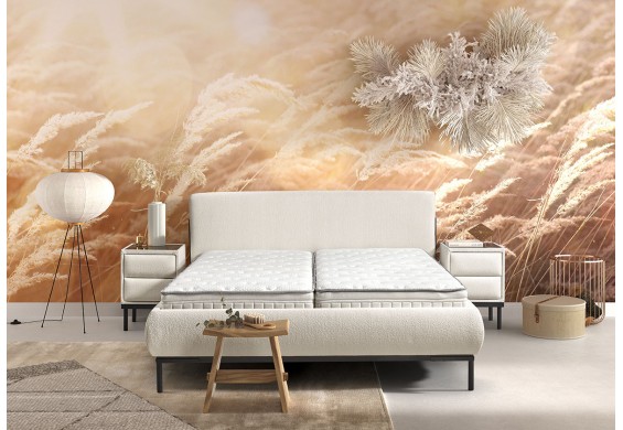 Cinderella ledikant gestoffeerd