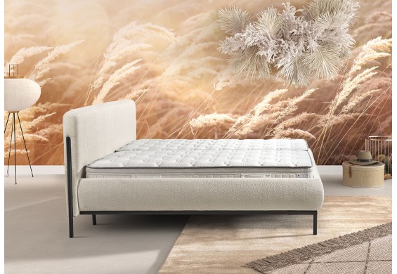 Cinderella ledikant gestoffeerd