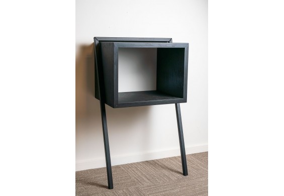 Steel & stockings nachtkastje Cooper zwart