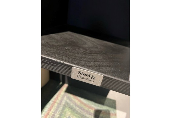 Steel & stockings nachtkastje Cooper zwart