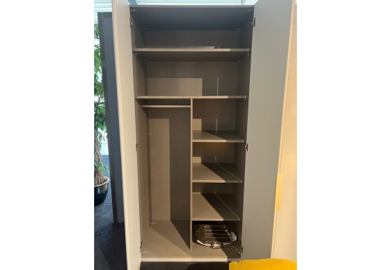 Nolte linnenkast Concept me 100 wit/grijs