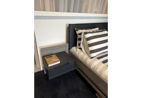 Nolte Me concept  complete slaapkamer Zilver grijs eiken imitatie