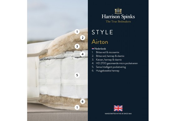 Airton matras niet keerbaar   By Harrison Spinks